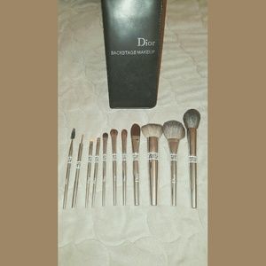 Dior full makeup brush set